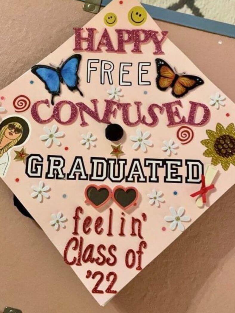 26 Taylor Swift Grad Cap Ideas For Your Graduation Era